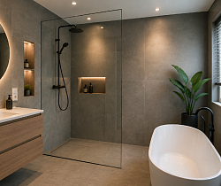 Complete badkamer renovatie in Nederland